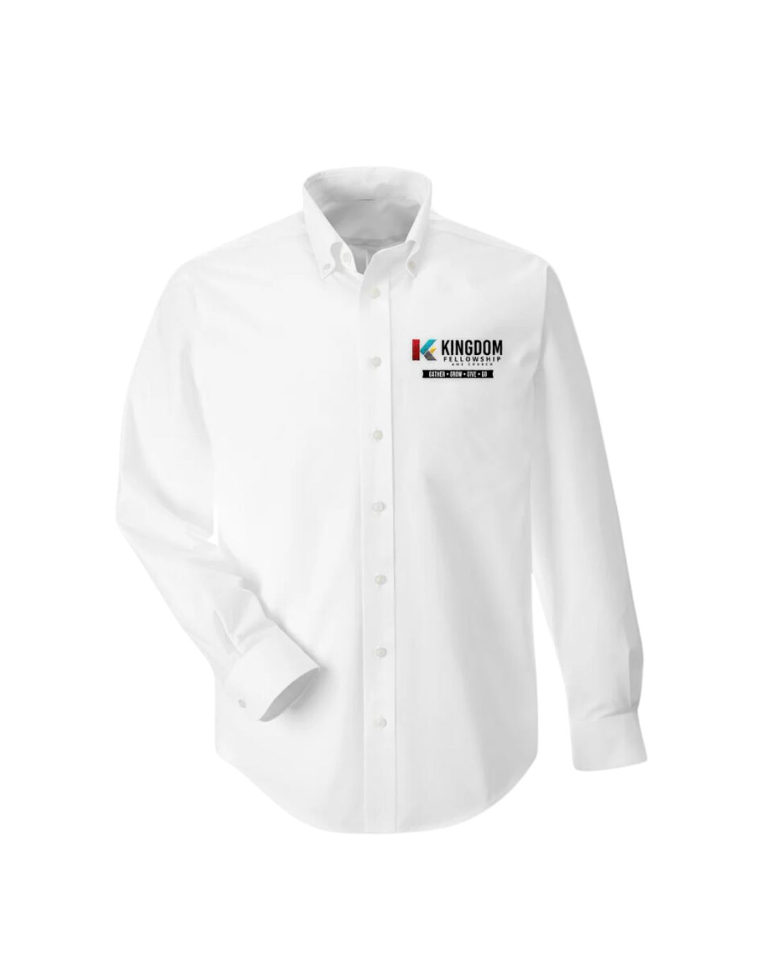Men Kingdom Fellowship Long Sleeve Oxford Shirt