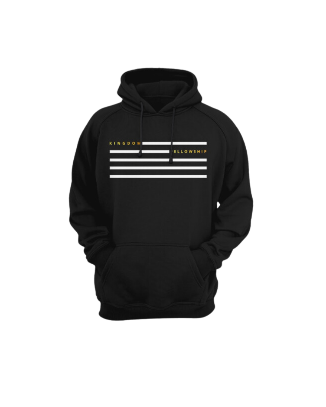 Kingdom Focused Flag Hoodie - Black