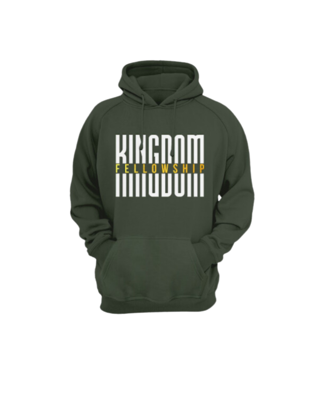 Kingdom Fellowship Hoodie - Military Green