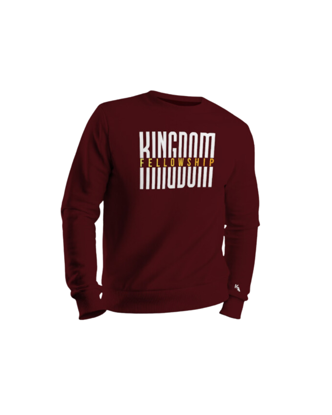 Kingdom Fellowship Crewneck Sweatshirt - Maroon