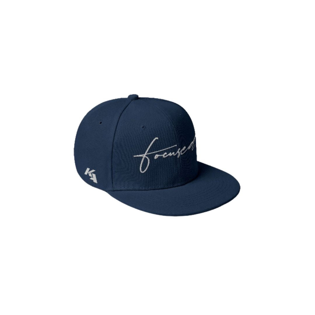 FOCUSED Snapback Hat - Navy