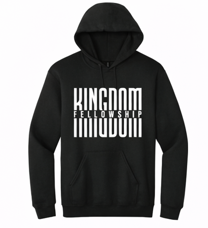 Kingdom Fellowship Hoodie - Black and White