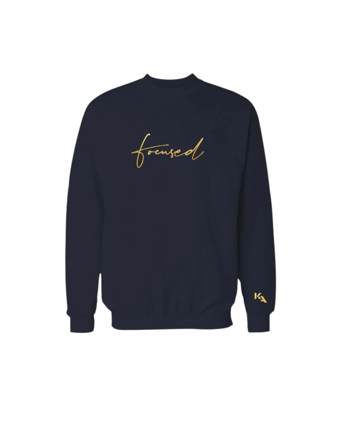 FOCUSED Crewneck Sweatshirt Blue