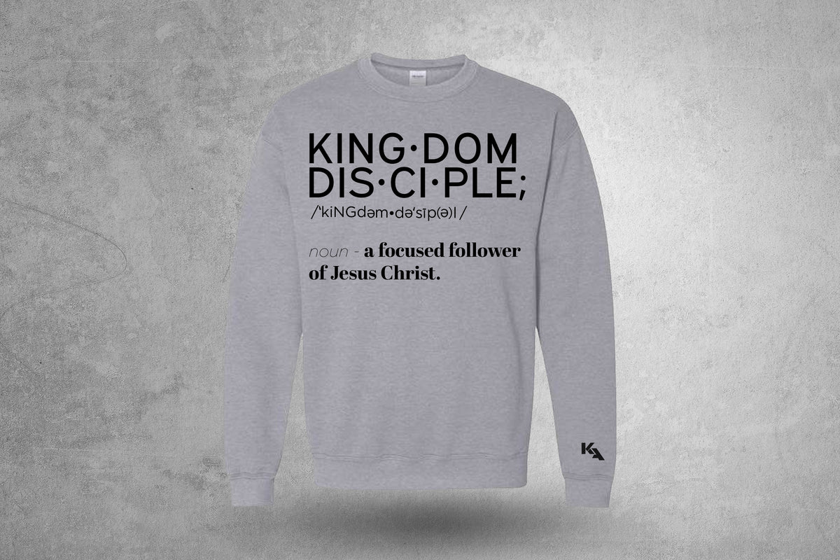 Kingdom Disciple Heavy Blend Crewneck Sweatshirt Kingdom Apparel