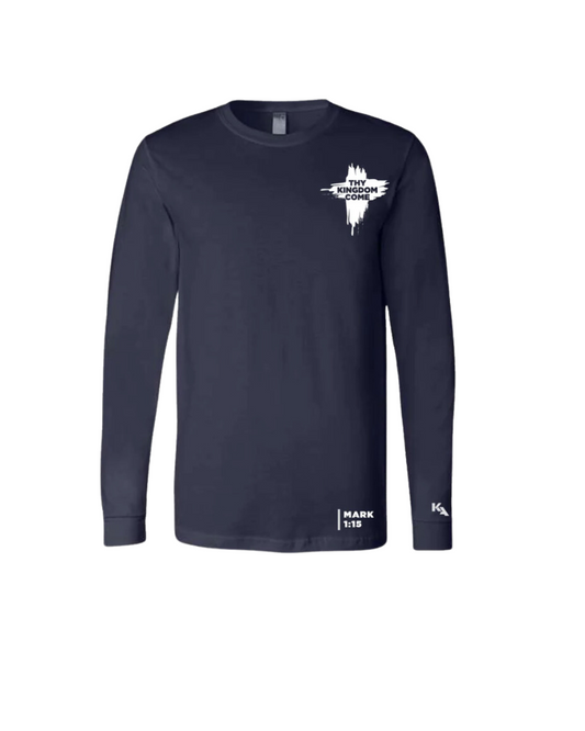 Kingdom Come Long Sleeve Shirt Navy