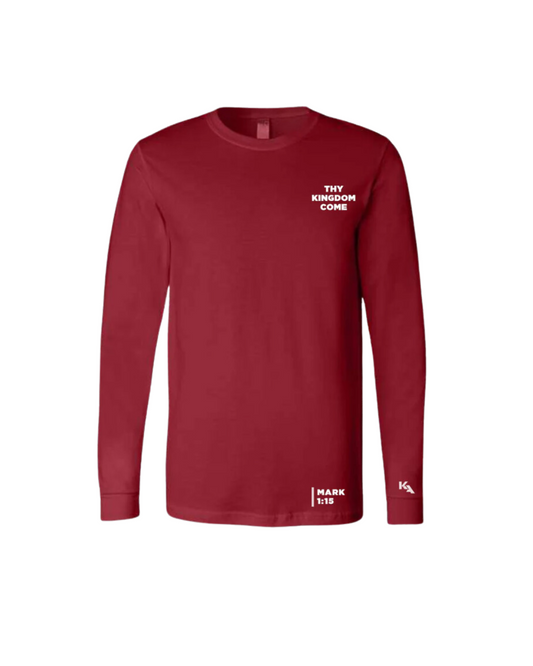Kingdom Come Long Sleeve; Cardinal