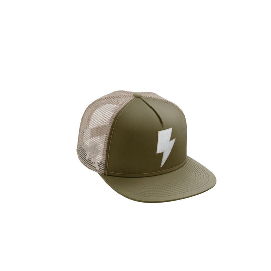 Keep That Same Energy Mesh Hat -Green Lighting Bolt