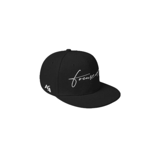 FOCUSED Snapback Hat - Black