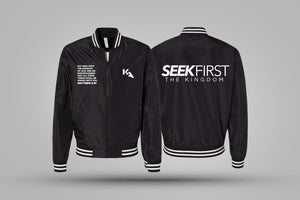 SEEK FIRST LIGHTWEIGHT BOMBER JACKET