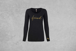 Focused/KA Long Sleeve Shirt (women) -FITTED