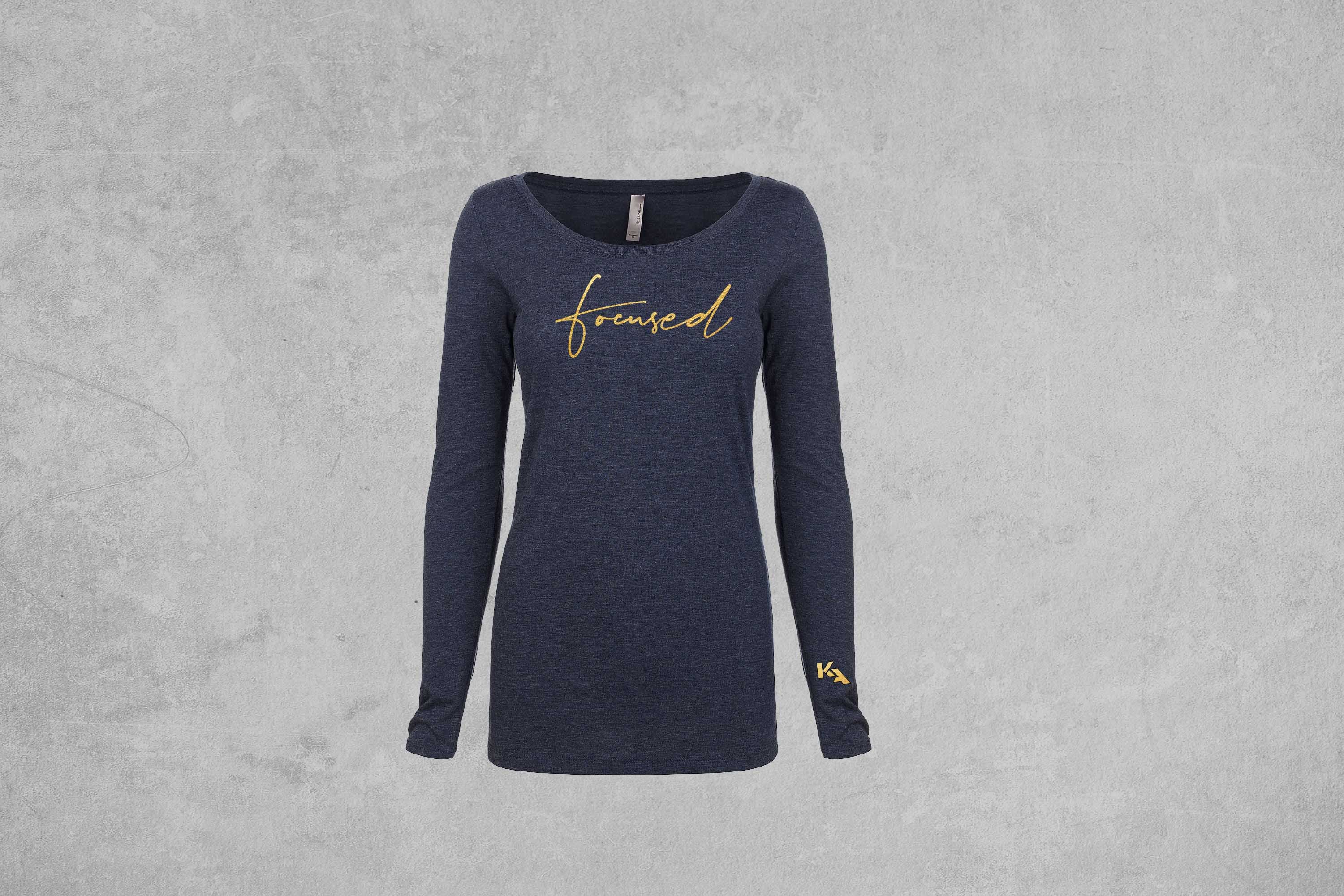 Focused/KA Long Sleeve Shirt (women) -FITTED
