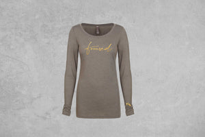 Focused/KA Long Sleeve Shirt (women) -FITTED