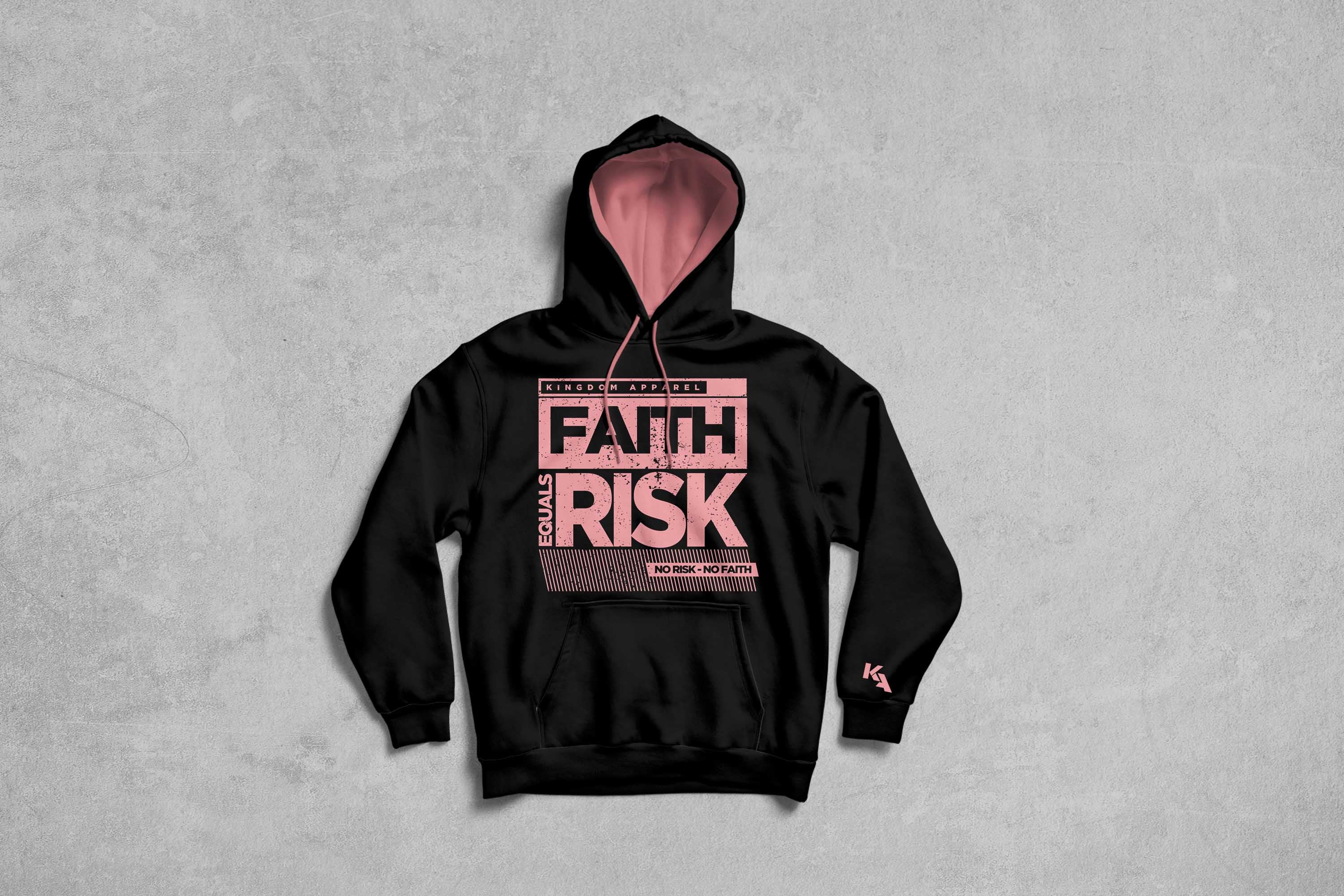 Faith Equals Risk Hoodie (lightweight)