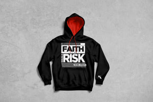 Faith Equals Risk Hoodie (lightweight)