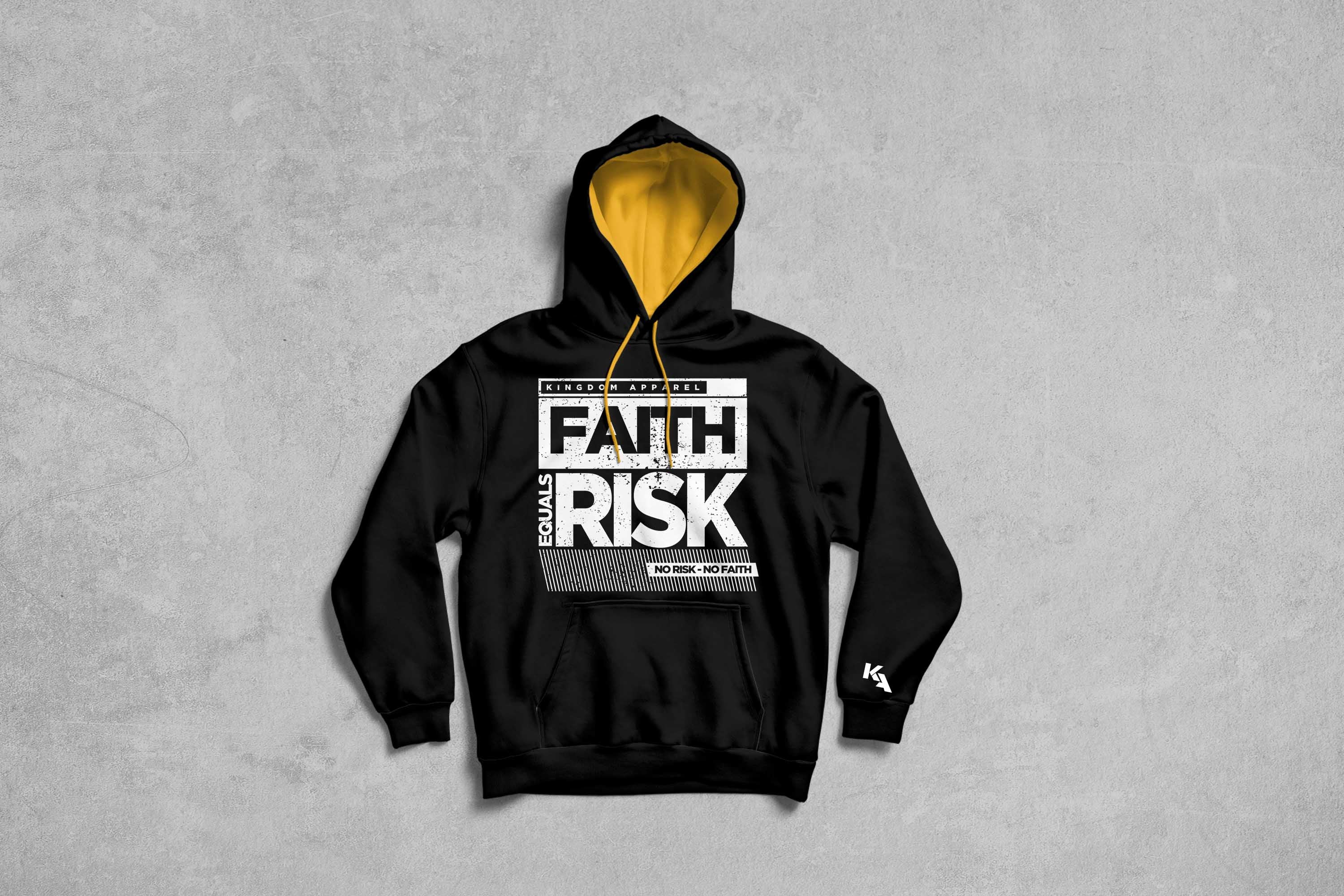 Faith Equals Risk Hoodie (lightweight)