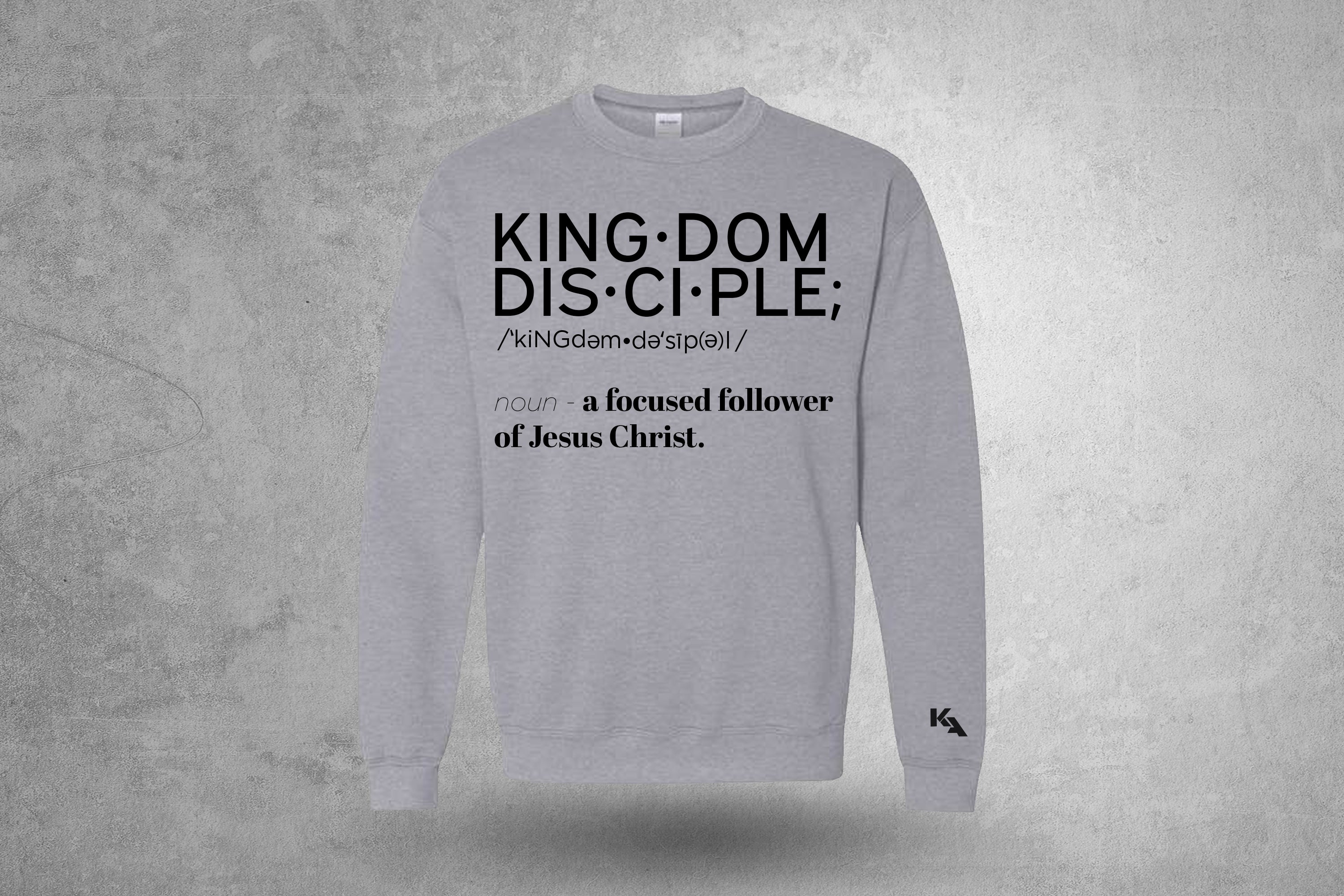 Kingdom Disciple Heavy Blend Crewneck Sweatshirt